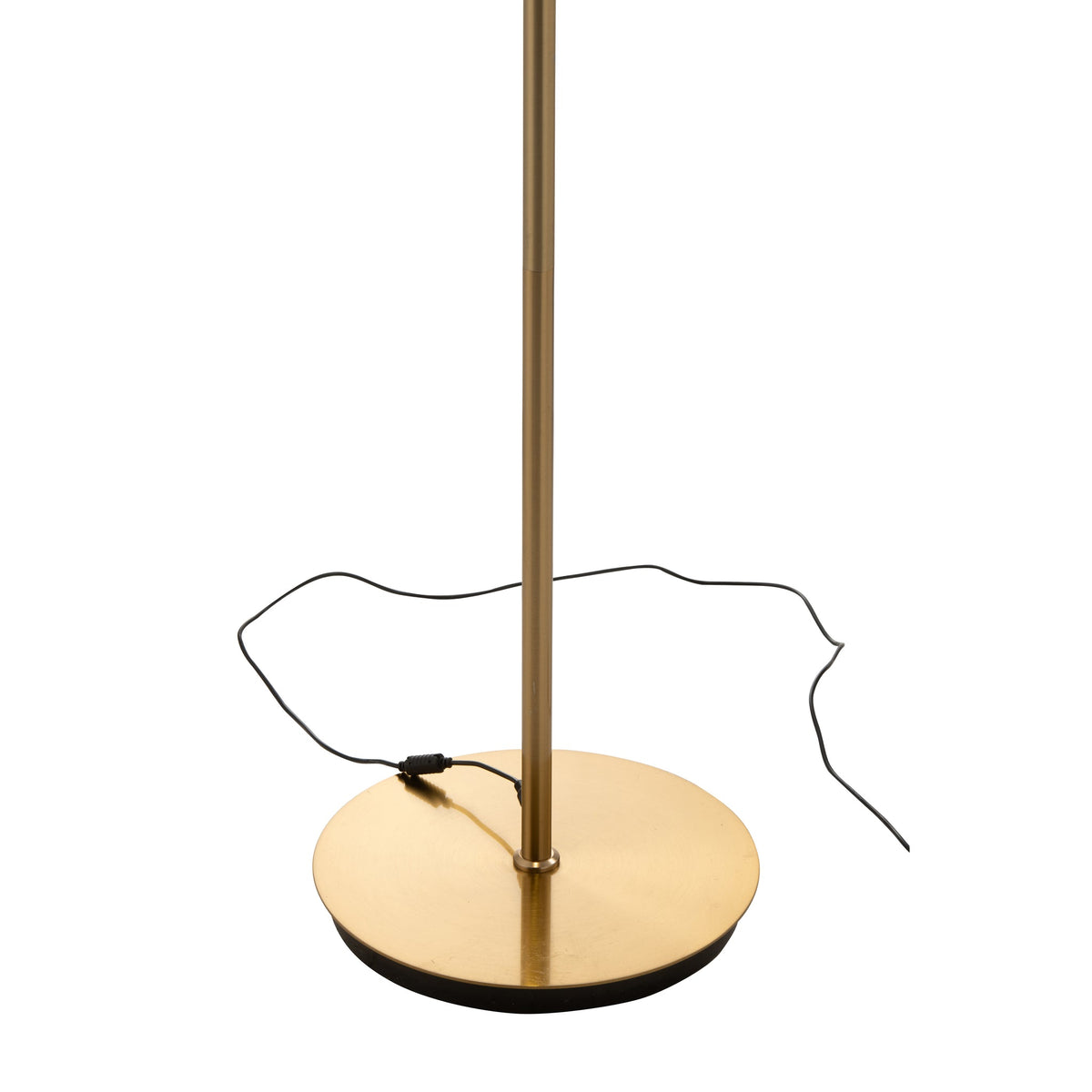 Lampa podłogowa LED Szkło Brązowa H 168cm J-Line