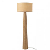 Vloerlamp Paraplu Ailanthus Hout Naturel 48x48x157cm - Vloerlamp - J-Line - livinglovely.nl