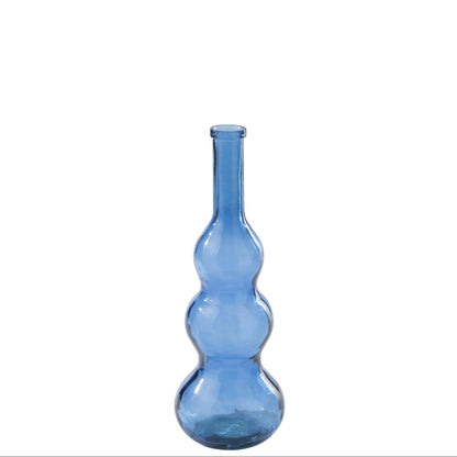 Vloervaas Glas Blauw J-Line
