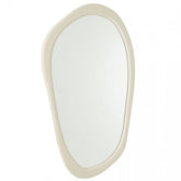 Wandspiegel Moderna Mdf/Spiegel Wit Large L120cmxB68cmxH3cm - Spiegel - J-Line - livinglovely.nl