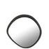 Wandspiegel Rond Metaal/Glas Zwart Small - Spiegel - J-Line - livinglovely.nl