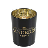 Windlicht Wijn Sancerre Zwart Medium 12cm - Windlicht - Mars & More - livinglovely.nl